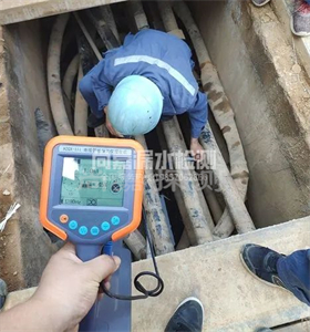 干河街道管线探测
